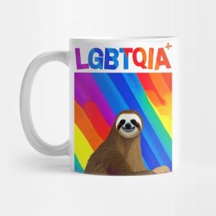 Sloth LGBTQIA+ Mug